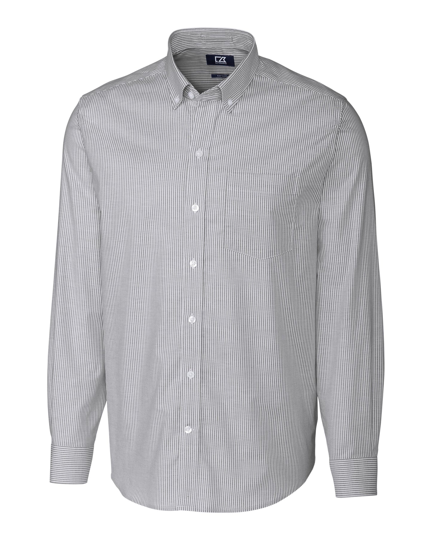 Cutter & Buck Easy Care Stretch Oxford Stripe L/S - Men's