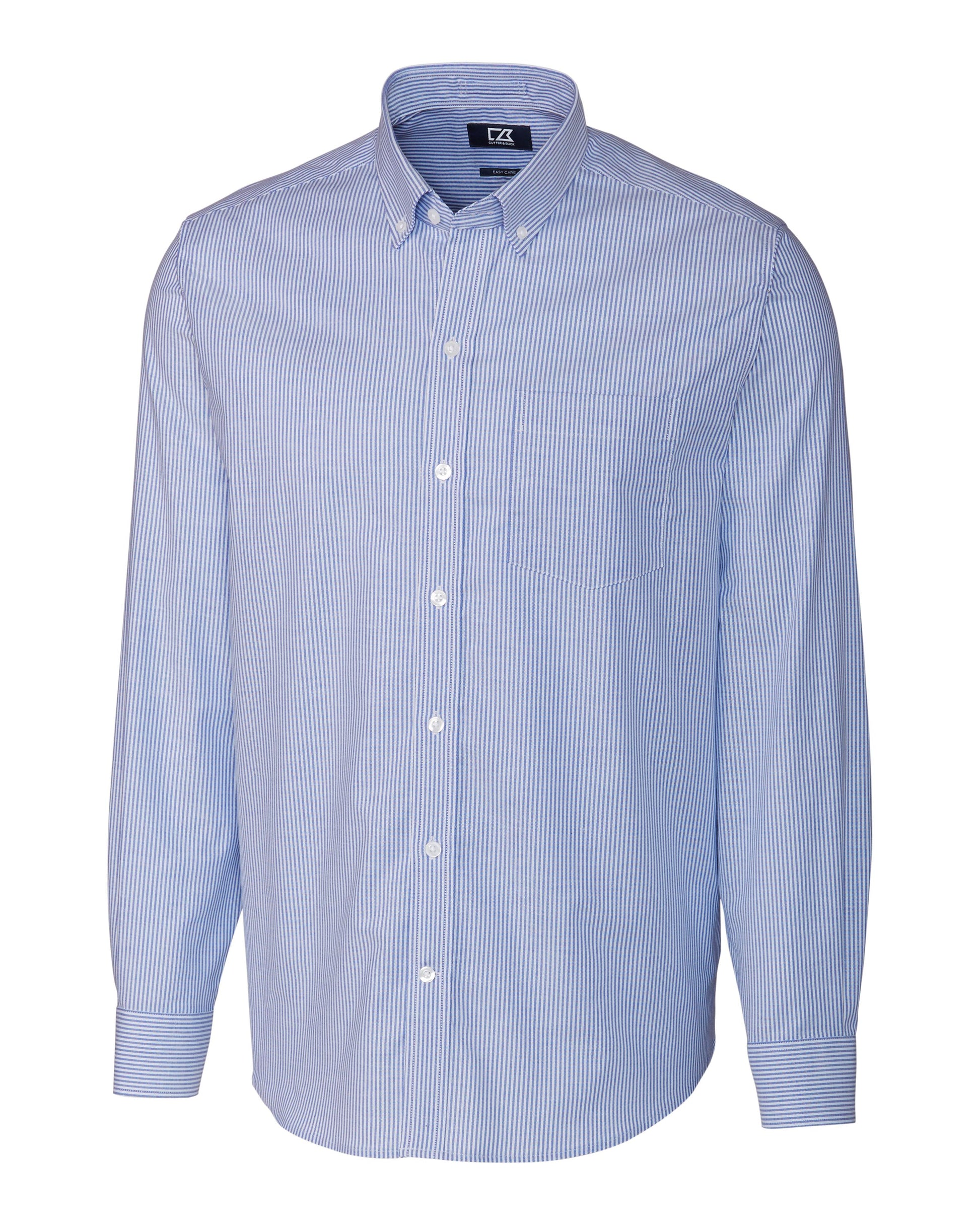 Cutter & Buck Easy Care Stretch Oxford Stripe L/S - Men's