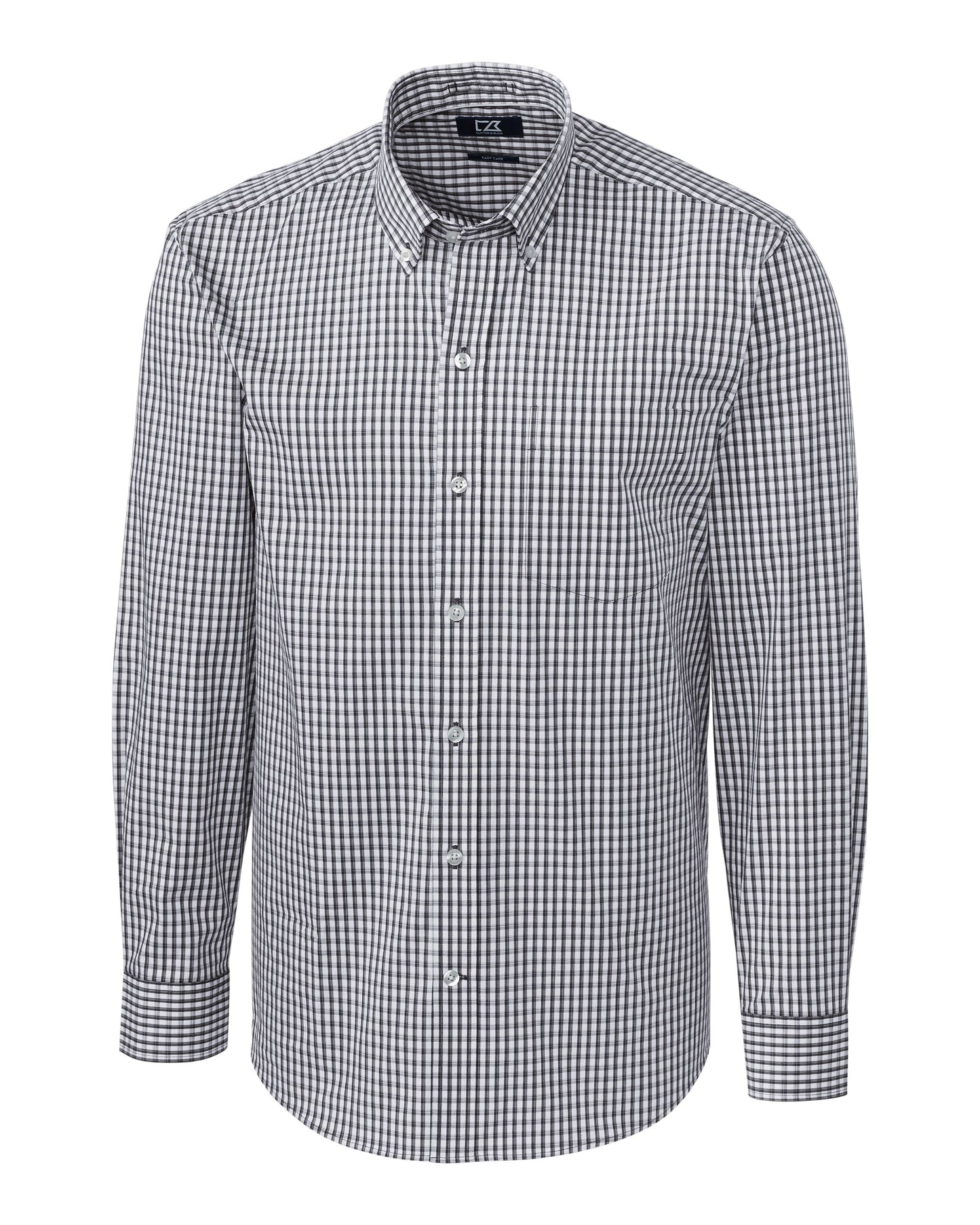 Cutter & Buck Easy Care Stretch Gingham Long Sleeve - Men's