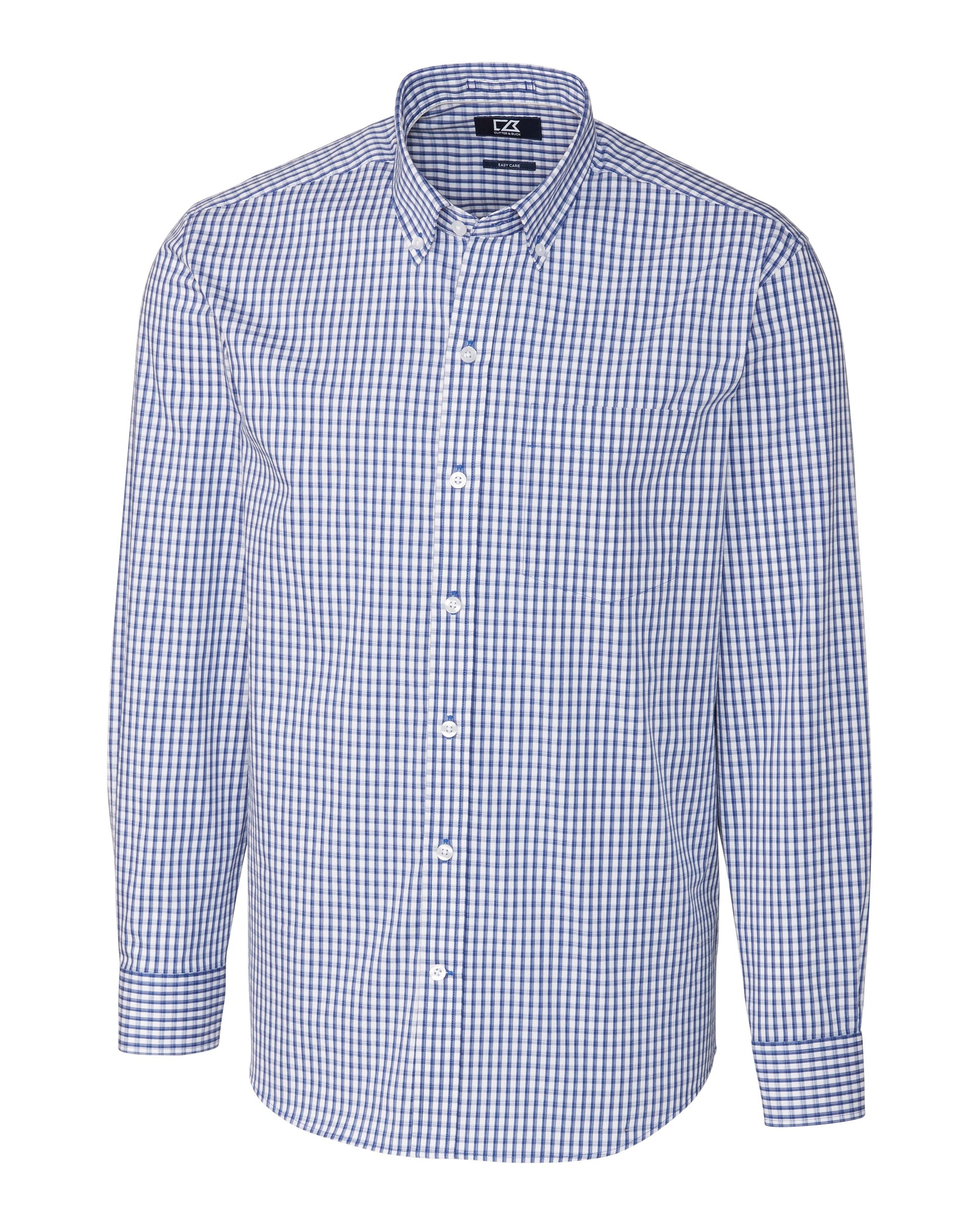 Cutter & Buck Easy Care Stretch Gingham Long Sleeve - Men's