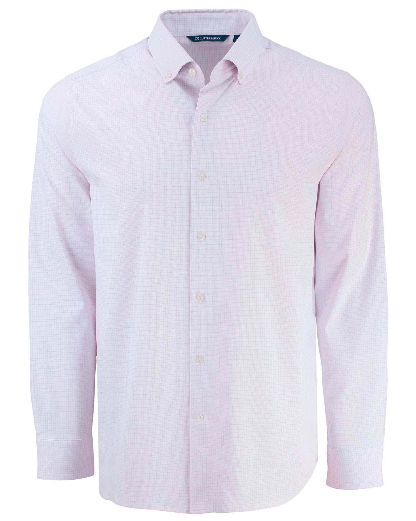 Cutter & Buck Skyline Eco Windowpane Button Down Shirt - Men's