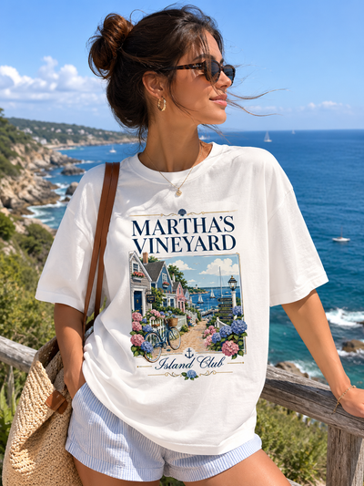 Martha’s Vineyard – Island Club | Premium New England Summer Tee