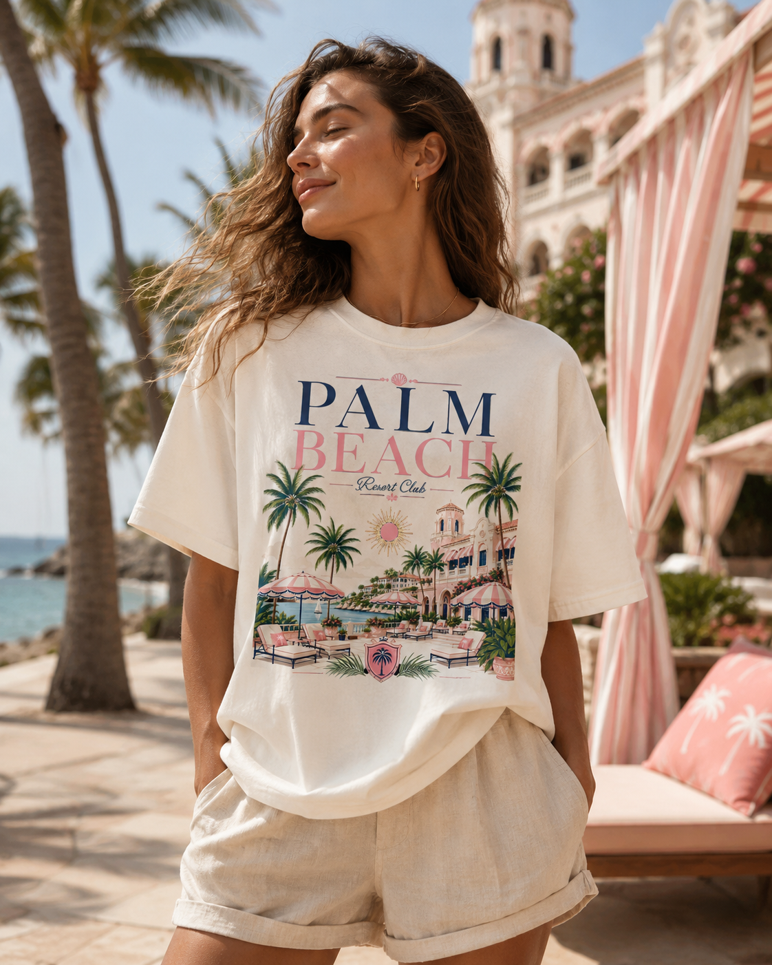 Palm Beach Resort Club – Coastal Luxury | Premium Summer Tee