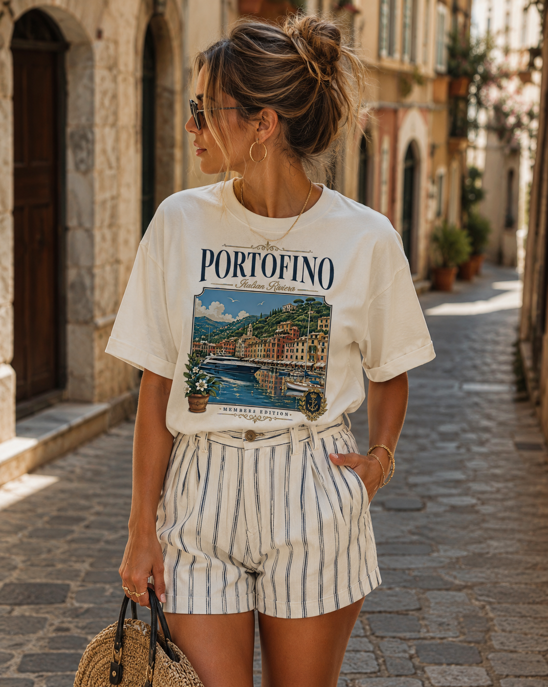 Portofino Italian Riviera – Members Edition | Premium Summer Tee