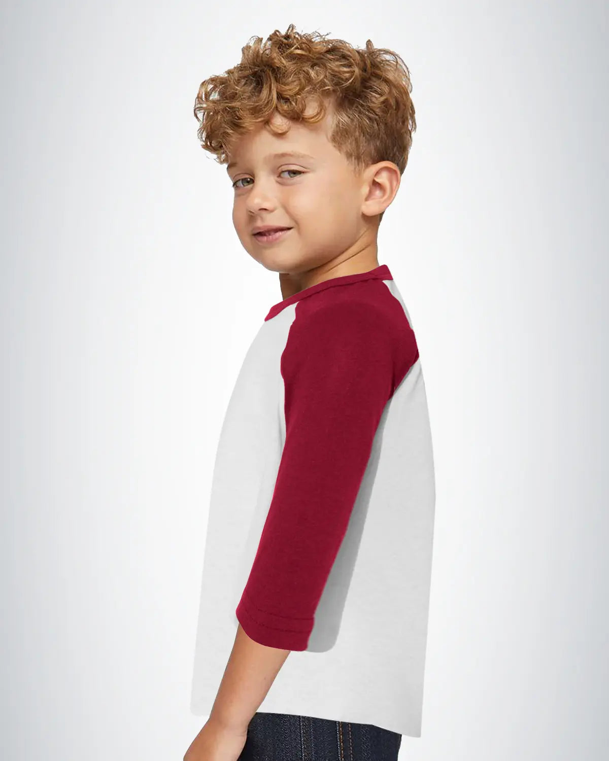 Augusta Sportswear 422 Toddler Three-Quarter Sleeve Baseball Jersey